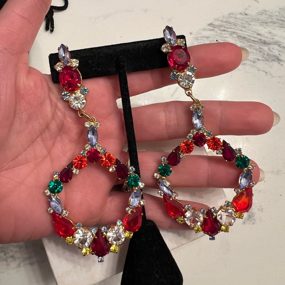 Chandelier Colors Drops Earrings